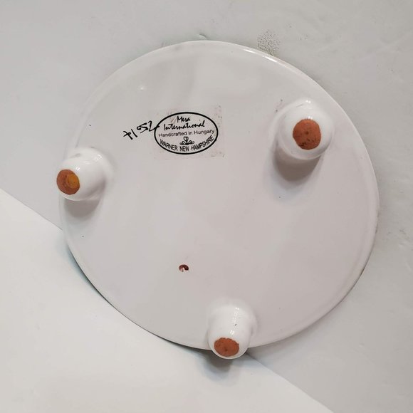 Mesa International Ceramic Trivet, Pottery Handcrafted in Hungary, Bee Topiary - Picture 5 of 8